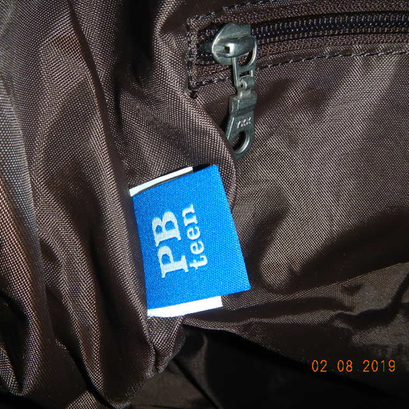 PB TEEN Pottery Barn "PEACE Duffel Bag - Picture 8 of 8